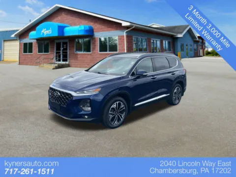 Blue 2020 Hyundai Santa Fe SEL for sale in Chambersburg, PA