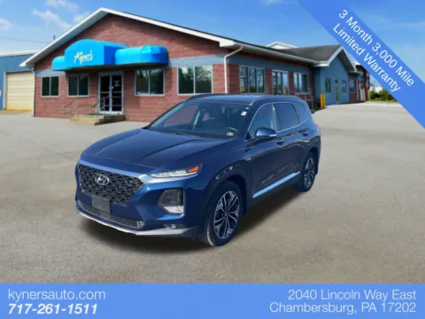Blue 2020 Hyundai Santa Fe SEL for sale in Chambersburg, PA