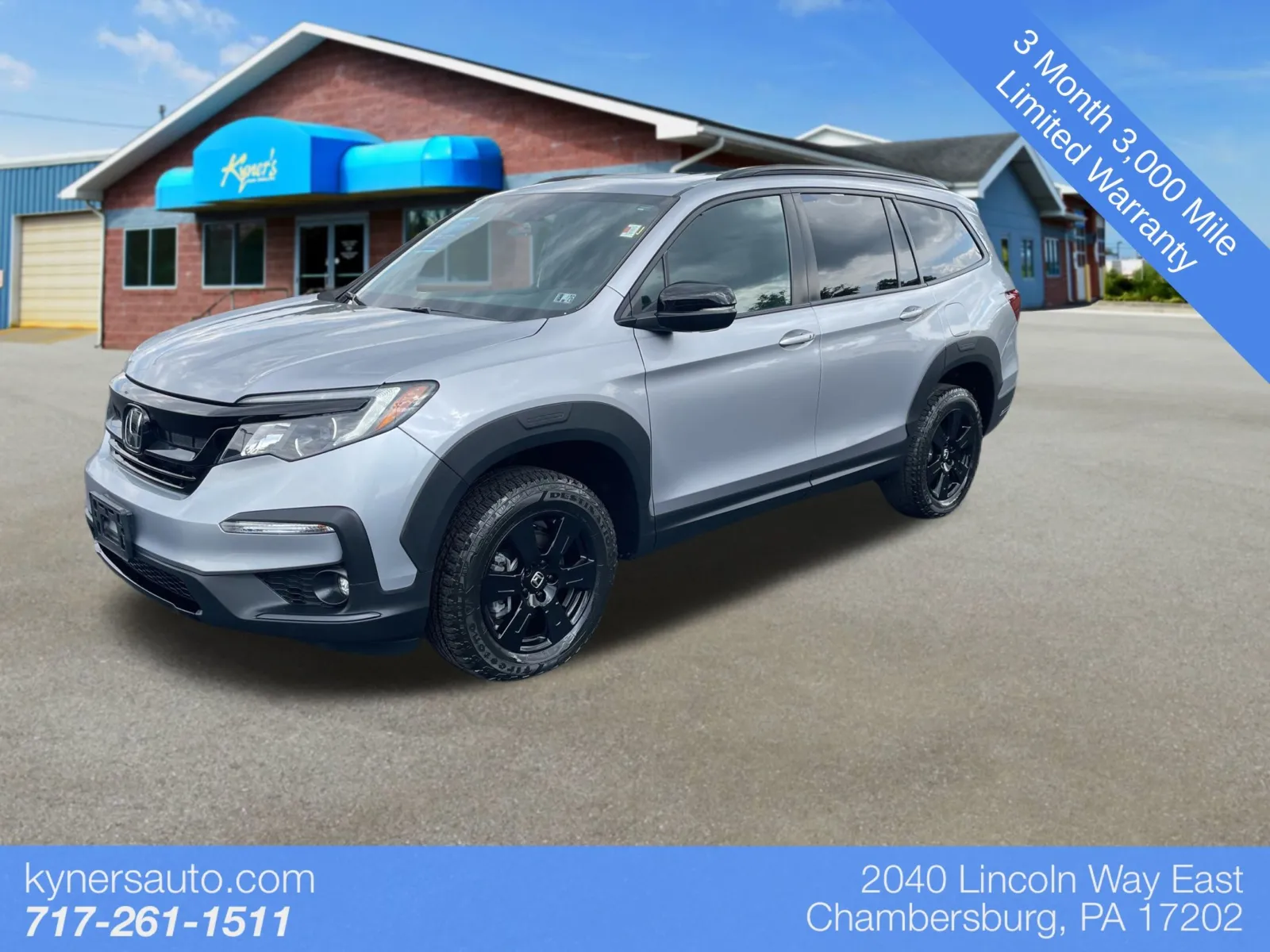 Gray 2022 Honda Pilot TrailSport for sale in Chambersburg, PA