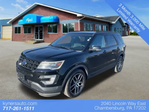 Black 2017 Ford Explorer Sport for sale in Chambersburg, PA