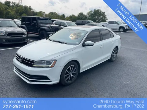 White 2018 Volkswagen Jetta 1.4T SE for sale in Chambersburg, PA