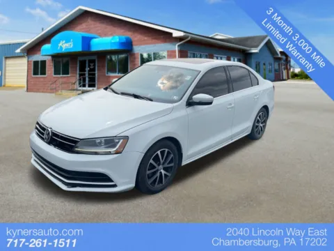 White 2018 Volkswagen Jetta 1.4T SE for sale in Chambersburg, PA