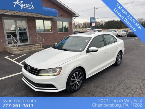 White 2018 Volkswagen Jetta 1.4T SE for sale in Chambersburg, PA