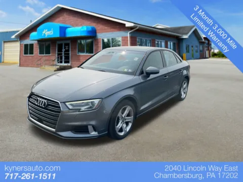 Gray 2017 Audi A3 2.0T Premium for sale in Chambersburg, PA