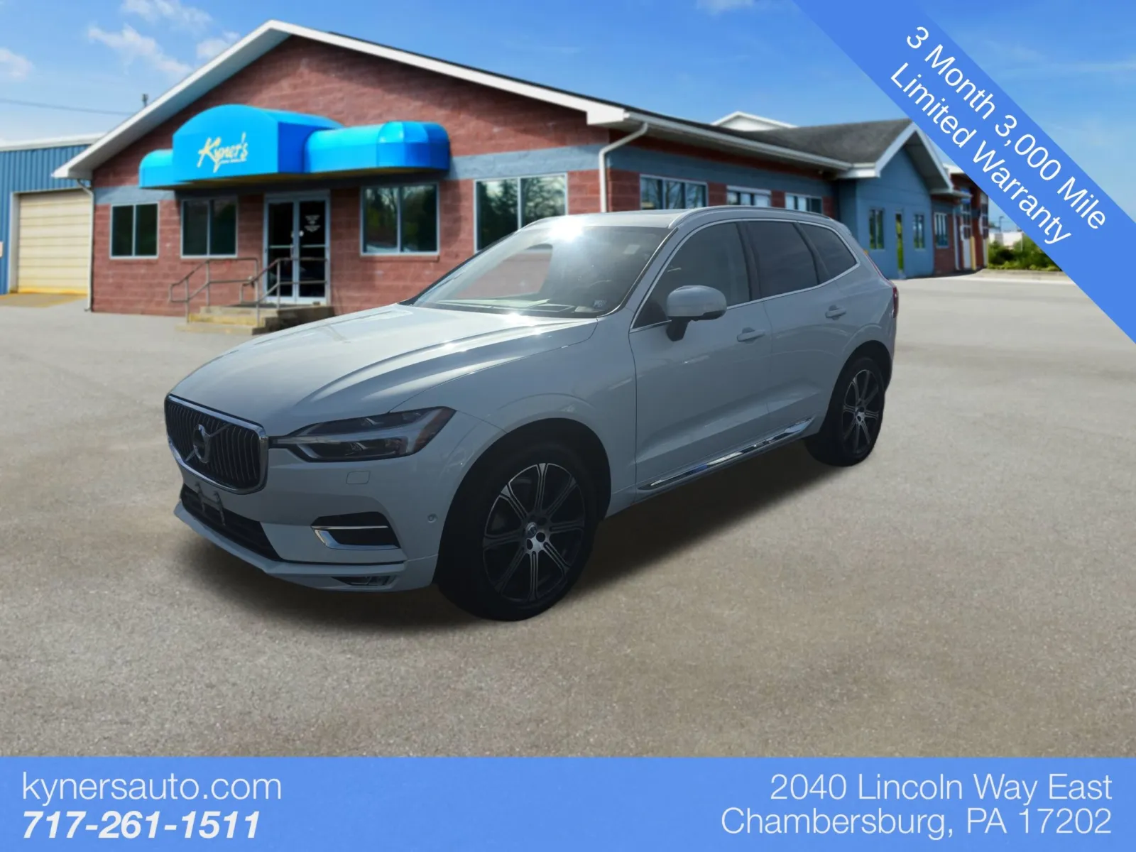 White 2019 Volvo XC60 T6 Inscription for sale in Chambersburg, PA