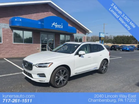 White 2019 Volvo XC60 T6 Inscription for sale in Chambersburg, PA