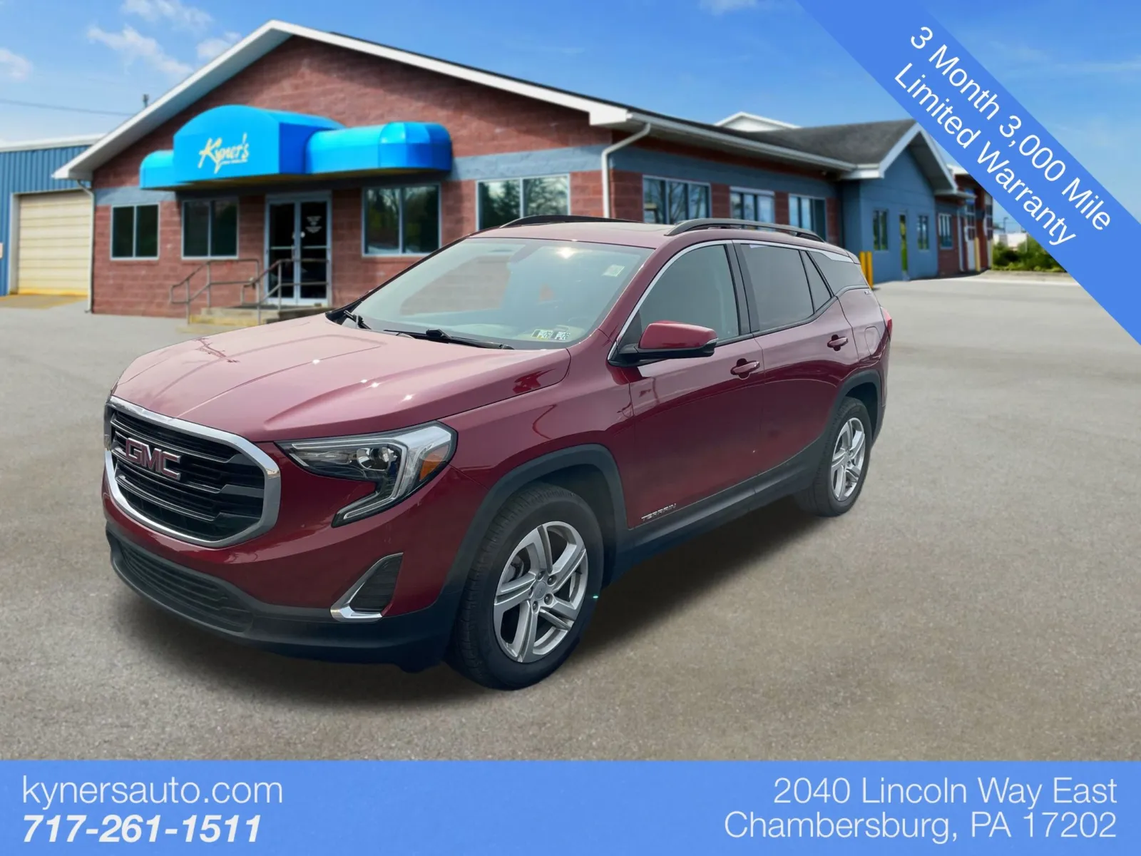Red 2018 GMC Terrain SLE for sale in Chambersburg, PA