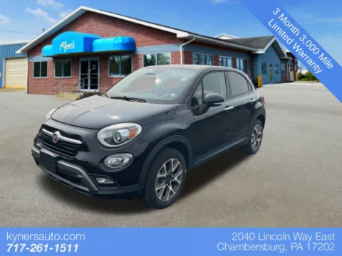 Black 2016 Fiat 500X Trekking for sale in Chambersburg, PA