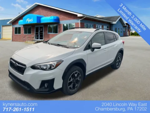 White 2019 Subaru Crosstrek 2.0i Premium for sale in Chambersburg, PA