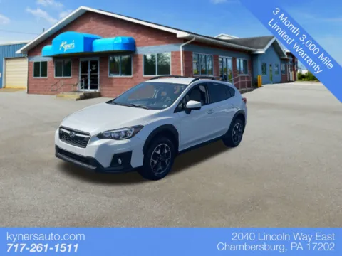 White 2019 Subaru Crosstrek 2.0i Premium for sale in Chambersburg, PA