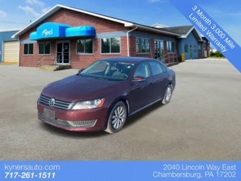 Red 2012 Volkswagen Passat 2.5 S for sale in Chambersburg, PA