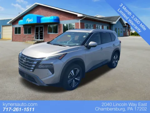 Silver 2025 Nissan Rogue SL for sale in Chambersburg, PA