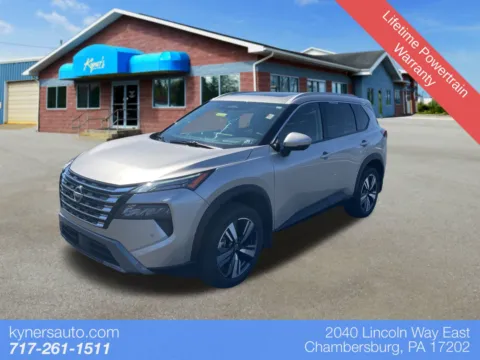 Silver 2025 Nissan Rogue SL for sale in Chambersburg, PA
