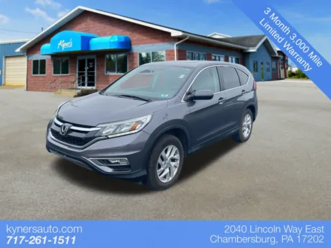 Gray 2015 Honda CR-V EX for sale in Chambersburg, PA