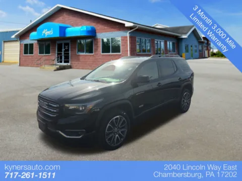 Black 2019 GMC Acadia SLT-1 for sale in Chambersburg, PA