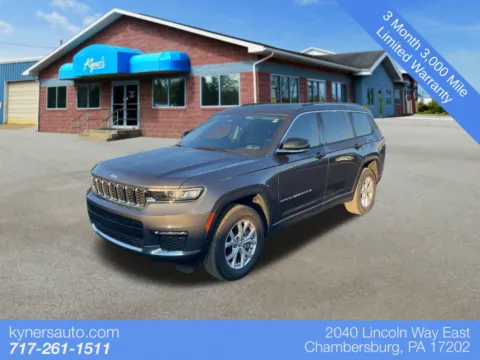 Gray 2022 Jeep Grand Cherokee L Limited for sale in Chambersburg, PA
