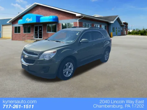 Green 2015 Chevrolet Equinox LT for sale in Chambersburg, PA