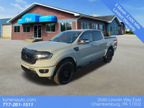 Gray 2021 Ford Ranger Lariat for sale in Chambersburg, PA