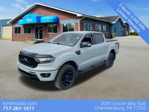 Gray 2021 Ford Ranger Lariat for sale in Chambersburg, PA