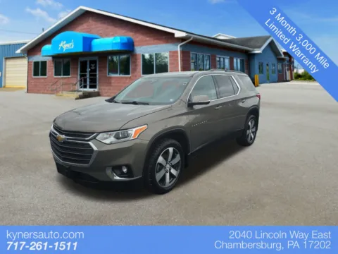 Gray 2020 Chevrolet Traverse 3LT for sale in Chambersburg, PA