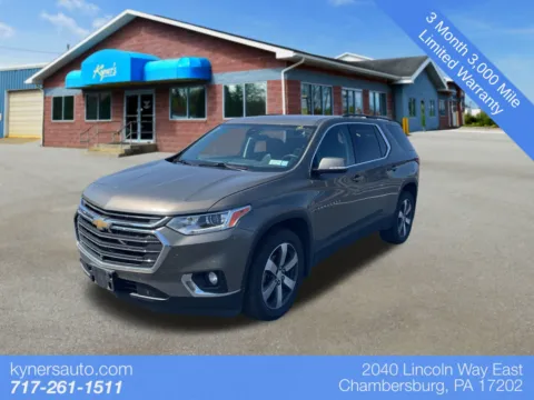 Gray 2020 Chevrolet Traverse 3LT for sale in Chambersburg, PA