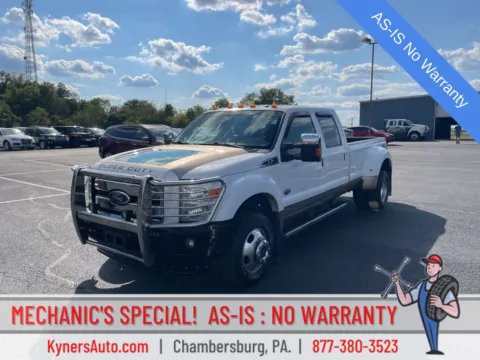 White 2011 Ford F-450SD King Ranch for sale in Chambersburg, PA