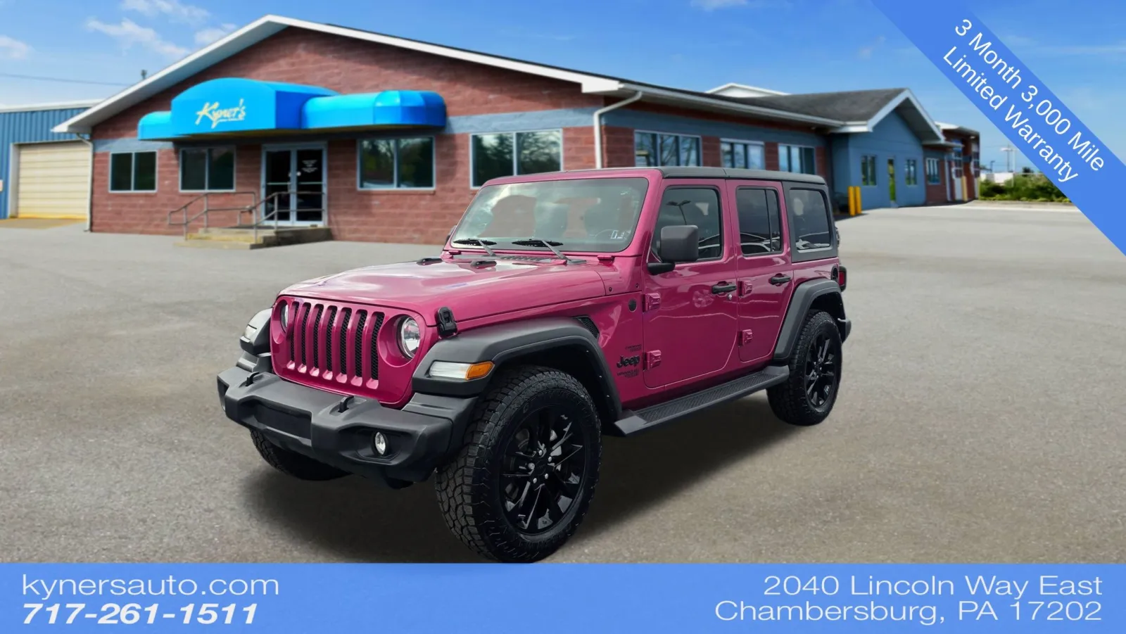 Unknown 2021 Jeep Wrangler Unlimited Sport S for sale in Chambersburg, PA