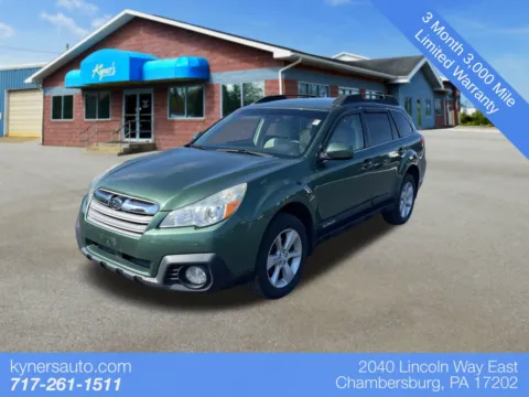 Green 2014 Subaru Outback 2.5i Premium for sale in Chambersburg, PA