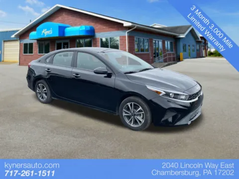 Black 2024 Kia Forte LXS for sale in Chambersburg, PA