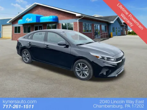 Black 2024 Kia Forte LXS for sale in Chambersburg, PA