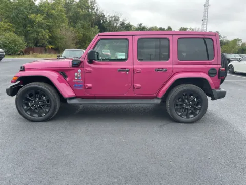Photos of 2021 Jeep Wrangler Unlimited Sahara 4xe for sale in Chambersburg, PA at Kyner's Auto Sales, Inc.