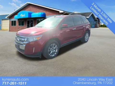 Red 2013 Ford Edge SEL for sale in Chambersburg, PA