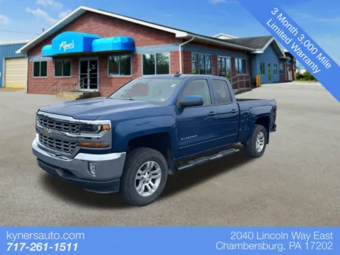 Blue 2017 Chevrolet Silverado 1500 LT for sale in Chambersburg, PA