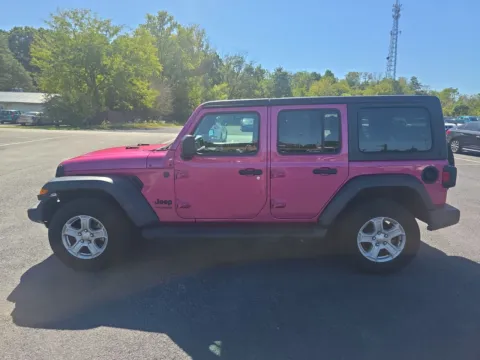 Another view of 2022 Jeep Wrangler Unlimited Sport S for sale in Chambersburg, PA at Kyner's Auto Sales, Inc.