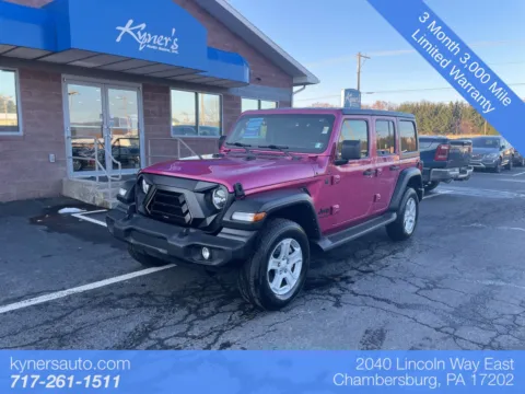 Unknown 2022 Jeep Wrangler Unlimited Sport S for sale in Chambersburg, PA