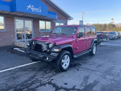 Another view of 2022 Jeep Wrangler Unlimited Sport S for sale in Chambersburg, PA at Kyner's Auto Sales, Inc.