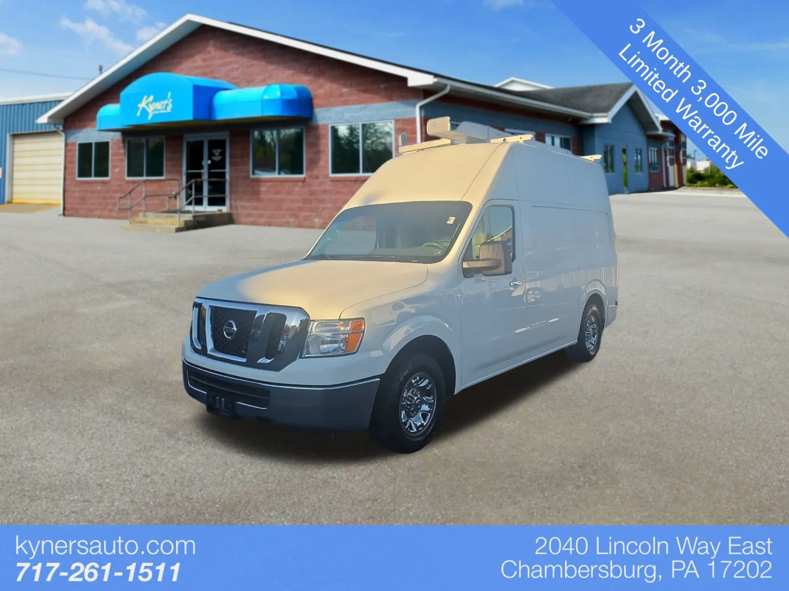 2018 Nissan NV Cargo SL