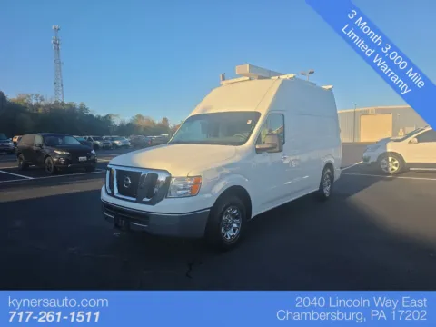 White 2018 Nissan NV2500 HD SL for sale in Chambersburg, PA
