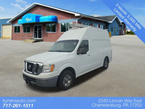White 2018 Nissan NV2500 HD SL for sale in Chambersburg, PA