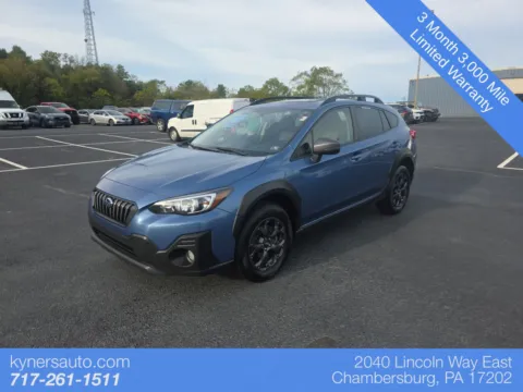 Blue 2021 Subaru Crosstrek Sport for sale in Chambersburg, PA