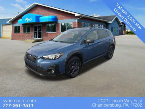 Blue 2021 Subaru Crosstrek Sport for sale in Chambersburg, PA