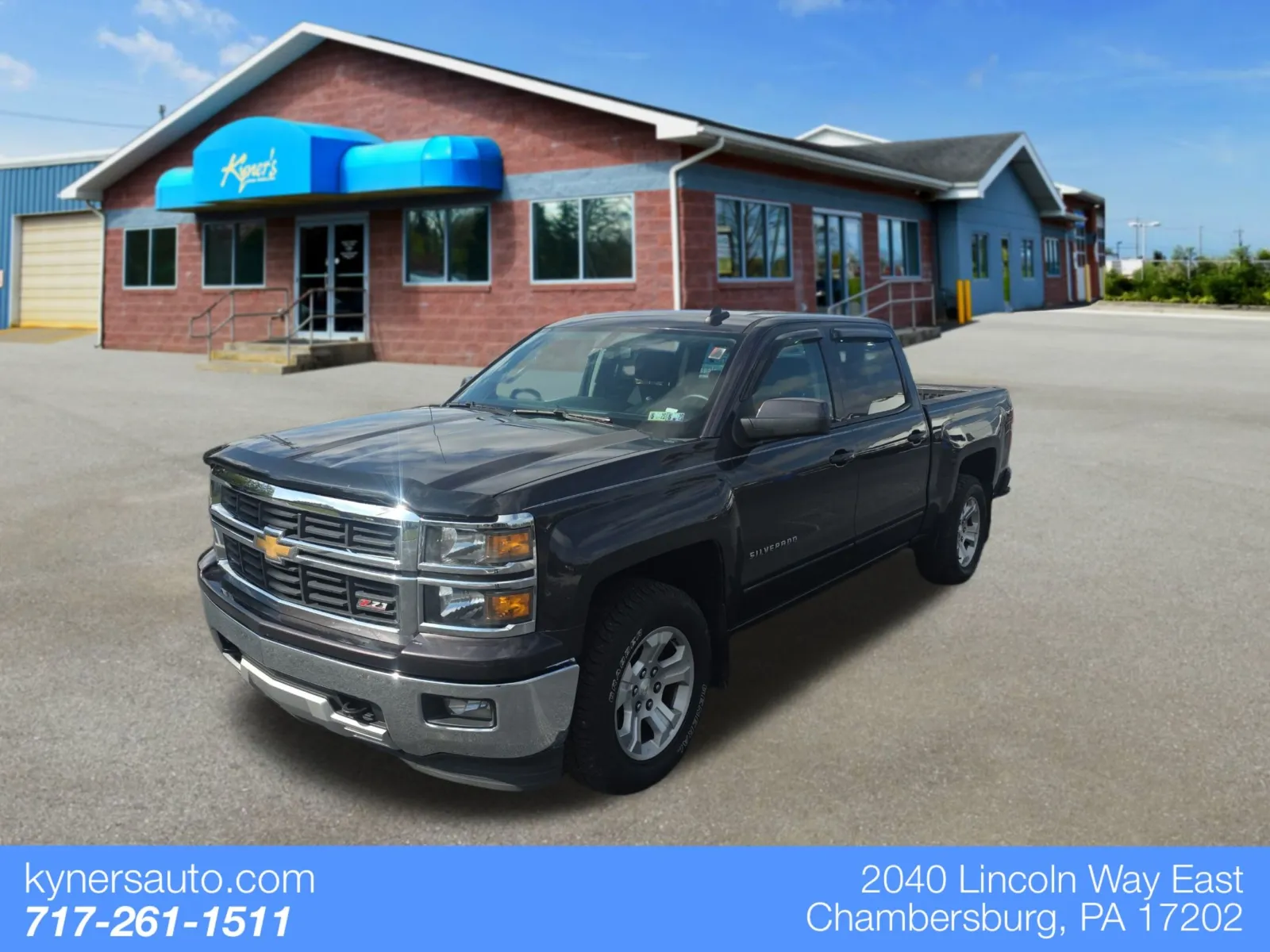 Gray 2015 Chevrolet Silverado 1500 LT for sale in Chambersburg, PA