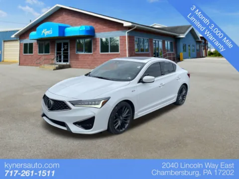 White 2022 Acura ILX Premium and A-SPEC Packages for sale in Chambersburg, PA