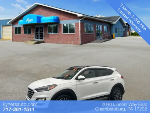 White 2021 Hyundai Tucson Ultimate for sale in Chambersburg, PA