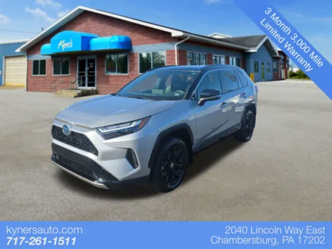 Black 2022 Toyota RAV4 Hybrid XSE for sale in Chambersburg, PA