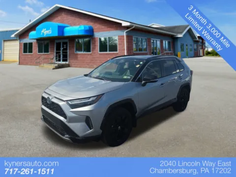 Black 2022 Toyota RAV4 Hybrid XSE for sale in Chambersburg, PA