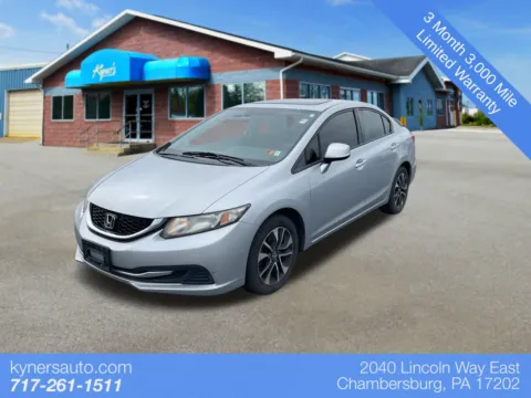 Brown 2013 Honda Civic EX for sale in Chambersburg, PA