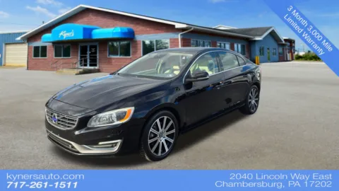 Black 2016 Volvo S60 Inscription T5 Platinum for sale in Chambersburg, PA