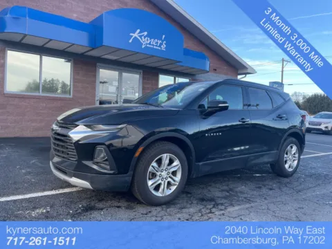 Black 2020 Chevrolet Blazer LT for sale in Chambersburg, PA