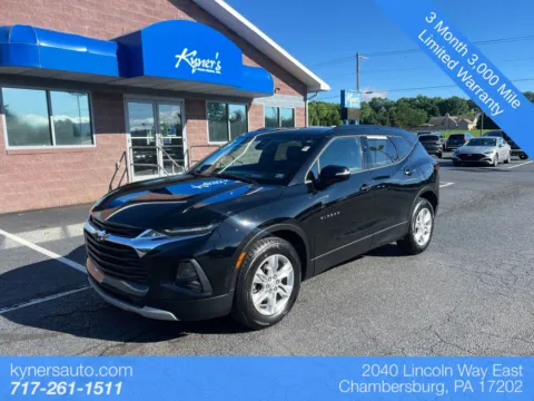 Black 2020 Chevrolet Blazer LT for sale in Chambersburg, PA